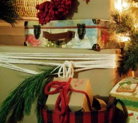 cheap easy and elegant gift wrapping, christmas decorations, seasonal holiday decor