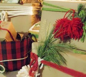 cheap easy and elegant gift wrapping, christmas decorations, seasonal holiday decor