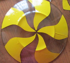 diy etched glass peppermint candy dessert plate, christmas decorations, crafts, how to, seasonal holiday decor