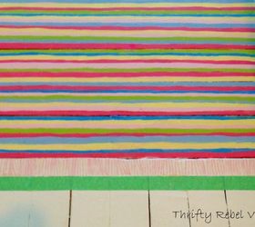 paint a fake rag rug how to, how to, painting