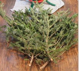 how to make a christmas tree look fuller and taller for free, christmas decorations, seasonal holiday decor