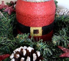 create a sparkling santa jar decoupage, christmas decorations, crafts, decoupage, seasonal holiday decor