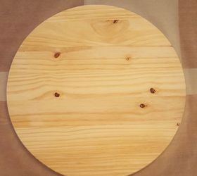 lazy susan painted christmas tree design, christmas decorations, crafts, seasonal holiday decor