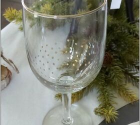 festive holiday stemware, crafts