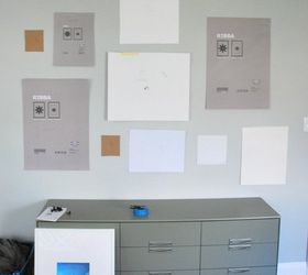 gallery wall diy mattes for ikea ribba frames, wall decor