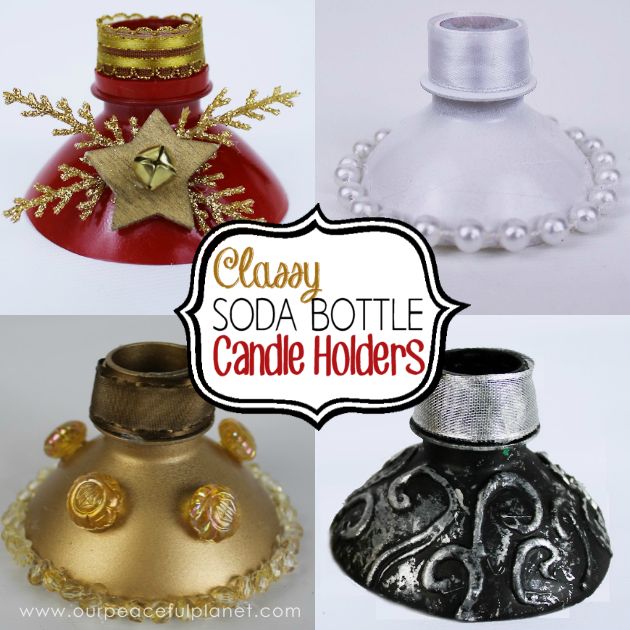 Soda Bottle Candles Holders | Hometalk