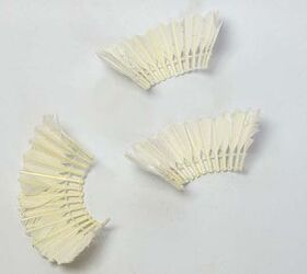 re purpose some old badminton shuttlecocks into festive angel wings, christmas decorations, crafts, repurposing upcycling, seasonal holiday decor