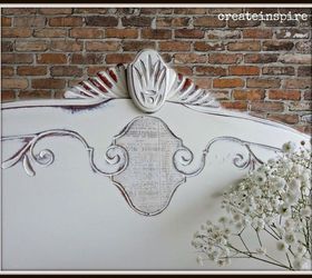 headboard to bench, outdoor furniture, painted furniture, repurposing upcycling