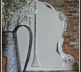 headboard to bench, outdoor furniture, painted furniture, repurposing upcycling