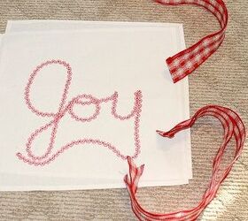 dinner napkin pillow cover diy, christmas decorations, crafts, seasonal holiday decor, reupholster