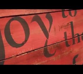 joy to the world christmas pallet, christmas decorations, pallet, seasonal holiday decor