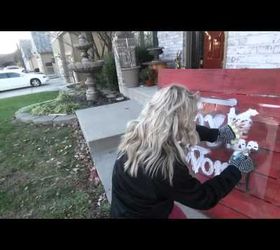 joy to the world christmas pallet, christmas decorations, pallet, seasonal holiday decor