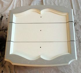 french provincial dresser makeover, painted furniture, French Linen was added to create depth