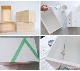 up cycled wooden crates, crafts, organizing, repurposing upcycling, storage ideas