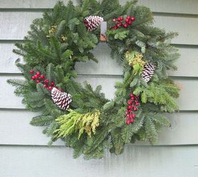 christmas decorating outdoors, christmas decorations, container gardening, gardening, seasonal holiday decor
