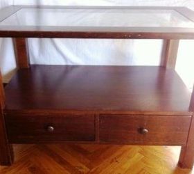 diy before and after coffee table, painted furniture, Before