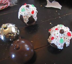 chocolate fake candy ornaments, christmas decorations, crafts, seasonal holiday decor