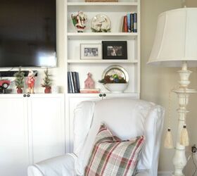 christmas great room, christmas decorations, home decor, seasonal holiday decor