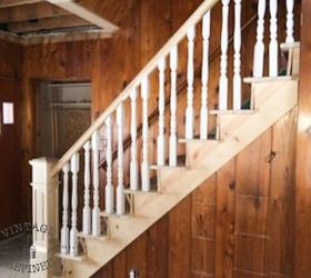 staircase makeover, diy, home improvement, painting, stairs