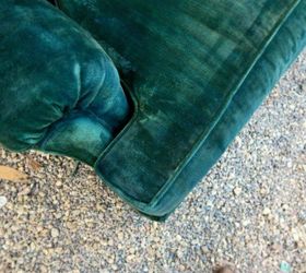 how to paint upholstery and keep the fabric soft even velvet, chalk paint, painted furniture, reupholster