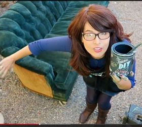how to paint upholstery and keep the fabric soft even velvet, chalk paint, painted furniture, reupholster