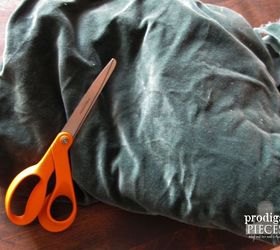 how to make velour christmas trees, christmas decorations, crafts, how to, seasonal holiday decor