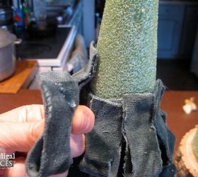 how to make velour christmas trees, christmas decorations, crafts, how to, seasonal holiday decor