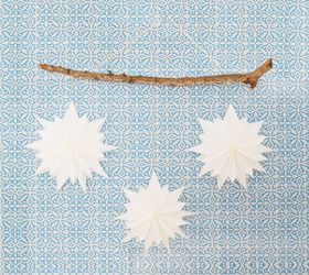 3d stars out of paper sandwich bags, crafts, seasonal holiday decor