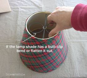 repurposed lamp shade gift basket, christmas decorations, repurposing upcycling, seasonal holiday decor
