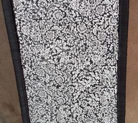 use contact paper and mod podge on wicker, decoupage, how to, painted furniture