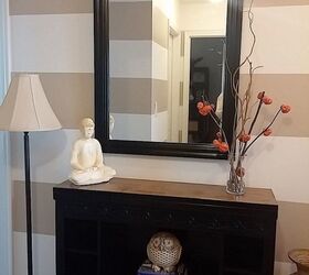 my new entryway on a dime budget, painting, wall decor
