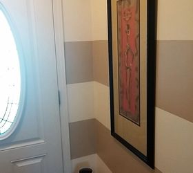 my new entryway on a dime budget, painting, wall decor