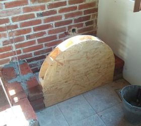 small brick kitchen for traditional croatian house, diy, home improvement, kitchen design