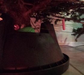 christmas tree watering easy cheap, christmas decorations, how to, seasonal holiday decor