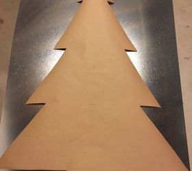 galvanized christmas tree, christmas decorations, crafts, seasonal holiday decor