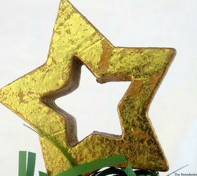 christmas tree repurposed pot, chalk paint, christmas decorations, repurposing upcycling, seasonal holiday decor