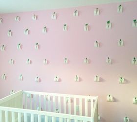 accent wall in a nursery tutorial, bedroom ideas, painting, wall decor