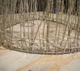 make jute lampshade cheap, crafts