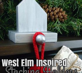 diy chrismas stocking holders, christmas decorations, crafts, seasonal holiday decor