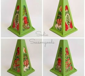 vintage jack stand christmas lantern, christmas decorations, crafts, seasonal holiday decor