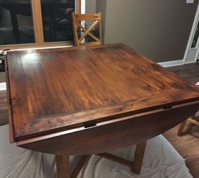 painted kitchen table makeover, painted furniture