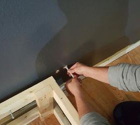 diy pallet wood fireplace, diy, fireplaces mantels, pallet, woodworking projects