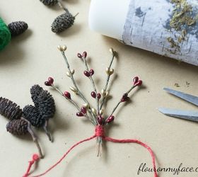 festive christmas candles, christmas decorations, crafts, seasonal holiday decor