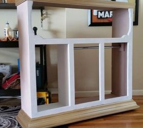 diy dress up closet, closet, painted furniture, repurposing upcycling