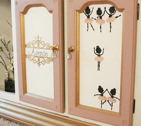 diy dress up closet, closet, painted furniture, repurposing upcycling