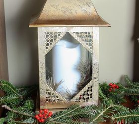 how to decorate a pretend mantel the inexpensive way, christmas decorations, fireplaces mantels, seasonal holiday decor