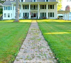 exterior updates to our mini white house, architecture, concrete masonry, diy, home improvement, landscape