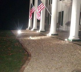 exterior updates to our mini white house, architecture, concrete masonry, diy, home improvement, landscape