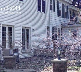 exterior updates to our mini white house, architecture, concrete masonry, diy, home improvement, landscape