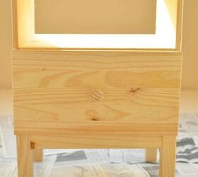 ikea nightstand makeover, painted furniture